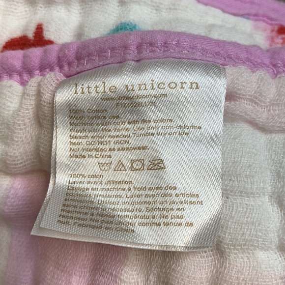 Little unicorn cotton muslin quilt morning glory - Picture 5 of 8